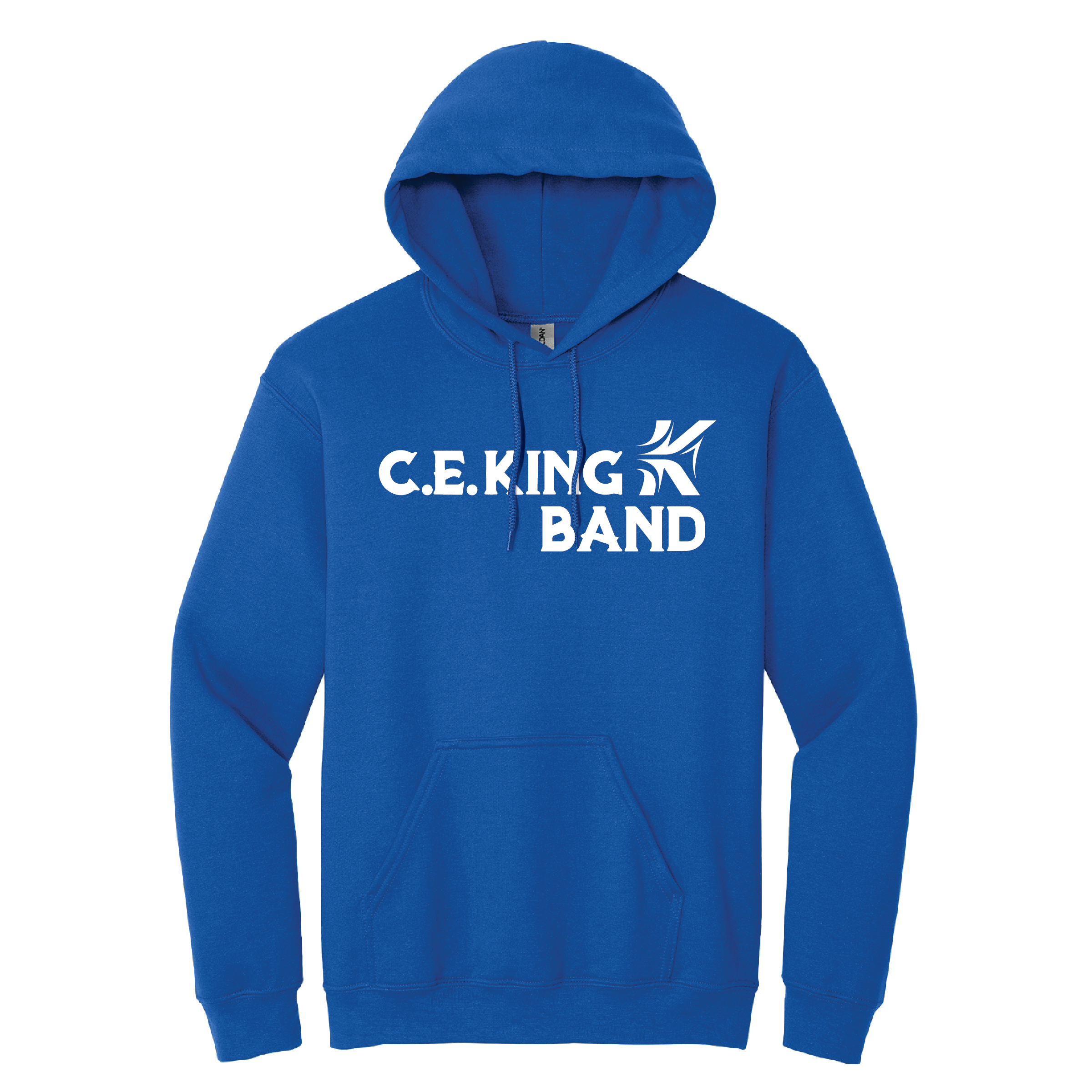 C E King HS band - Blue Hoodie
