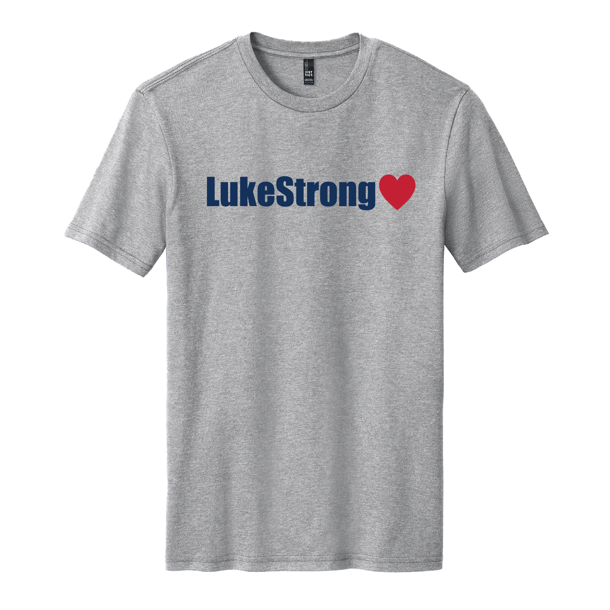 Luke Strong Shirts - Light Grey/Navy