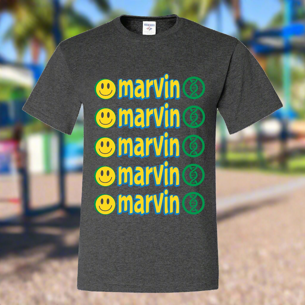 Marvin Smiles Adult Tshirt