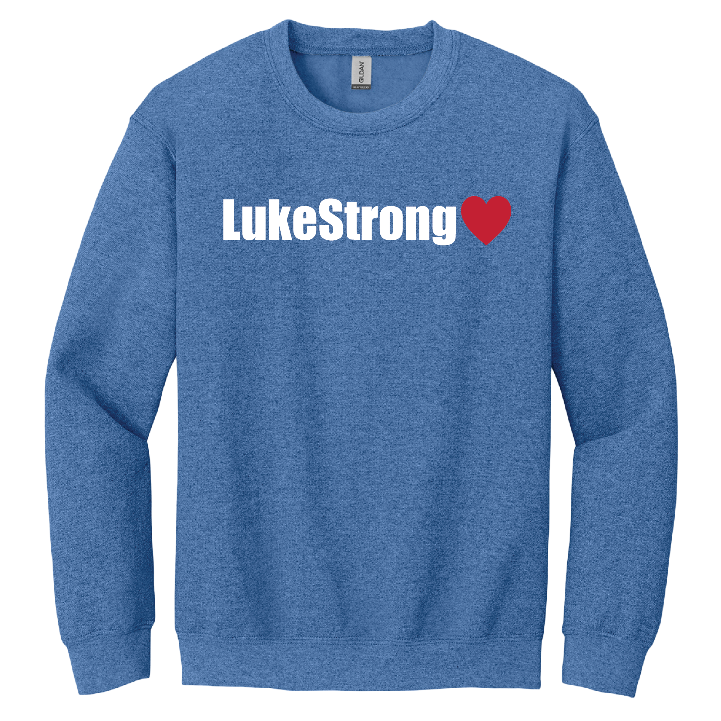 Luke Strong Sweatshirt - Royal/ White