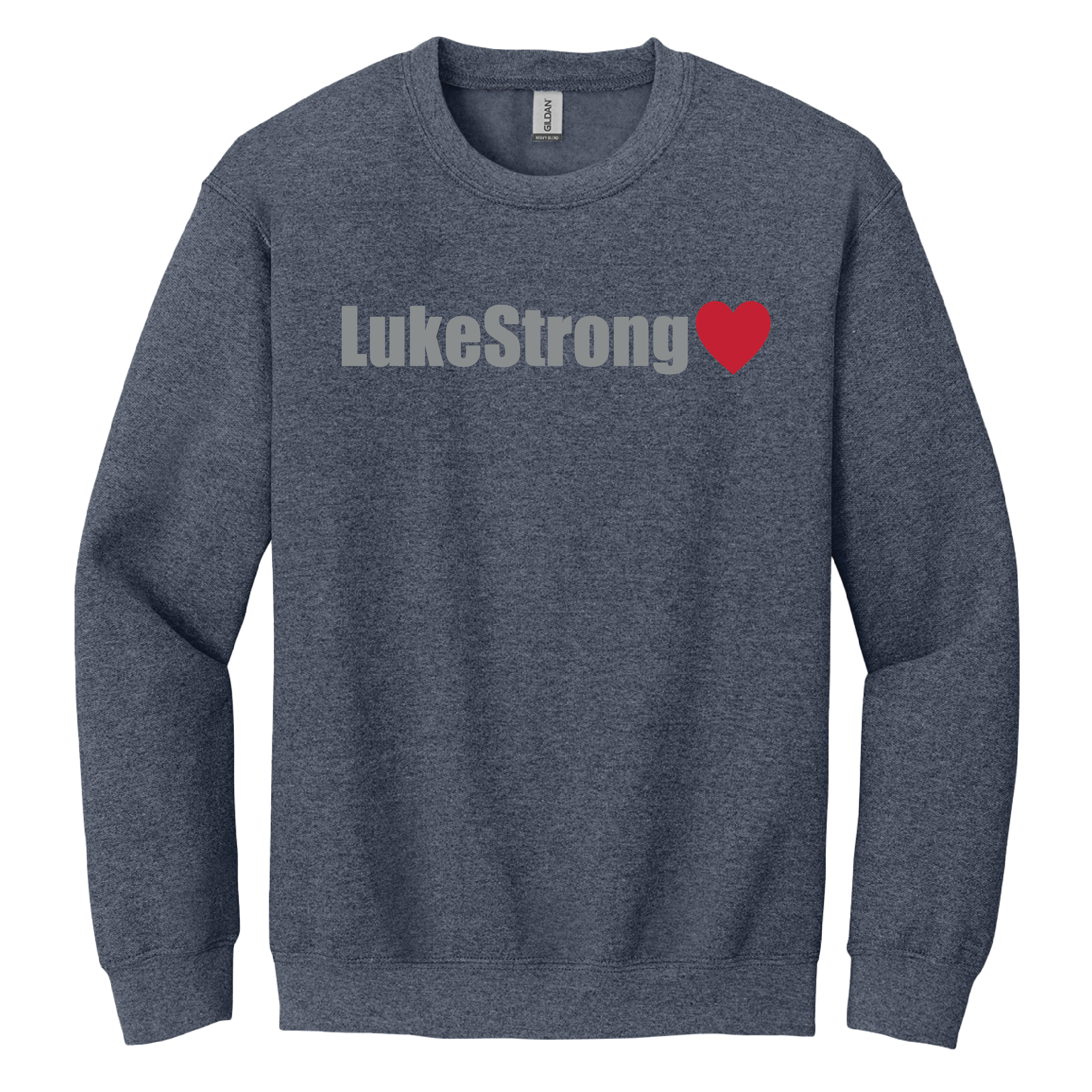 Luke Strong Sweatshirt - Navy/Silver