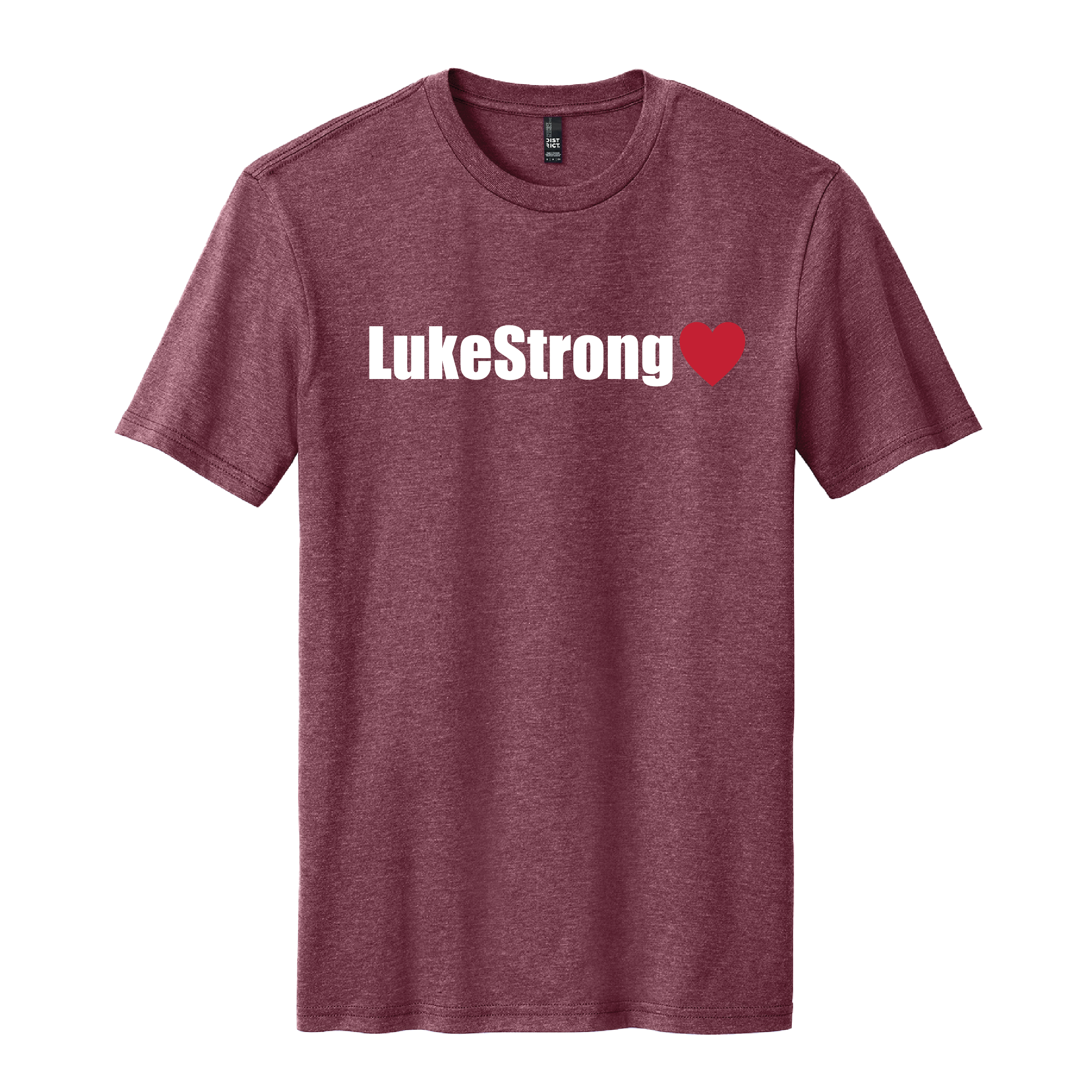 Luke Strong Shirts - Maroon/White Letters