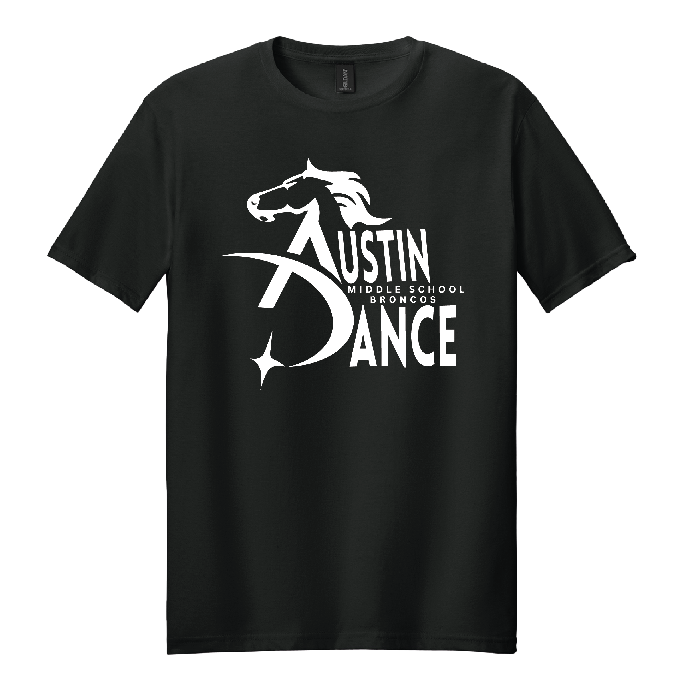 Austin MS Dance - Bronco T - Shirt