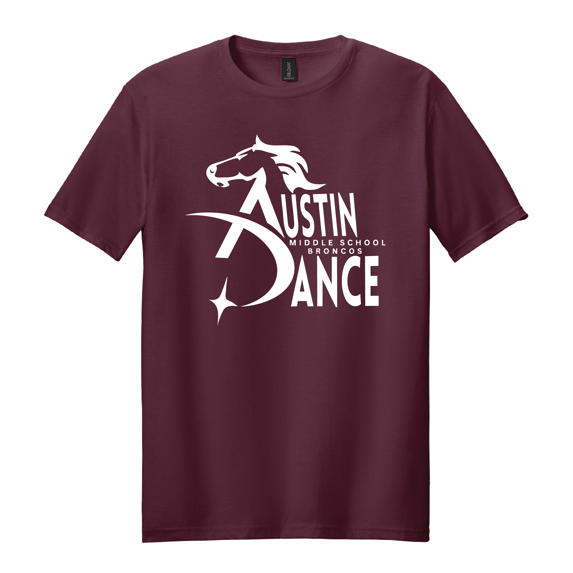 Austin MS Dance - Bronco T - Shirt