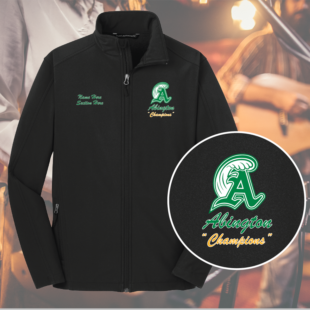 Abington Band '26 - Full Zip Jacket