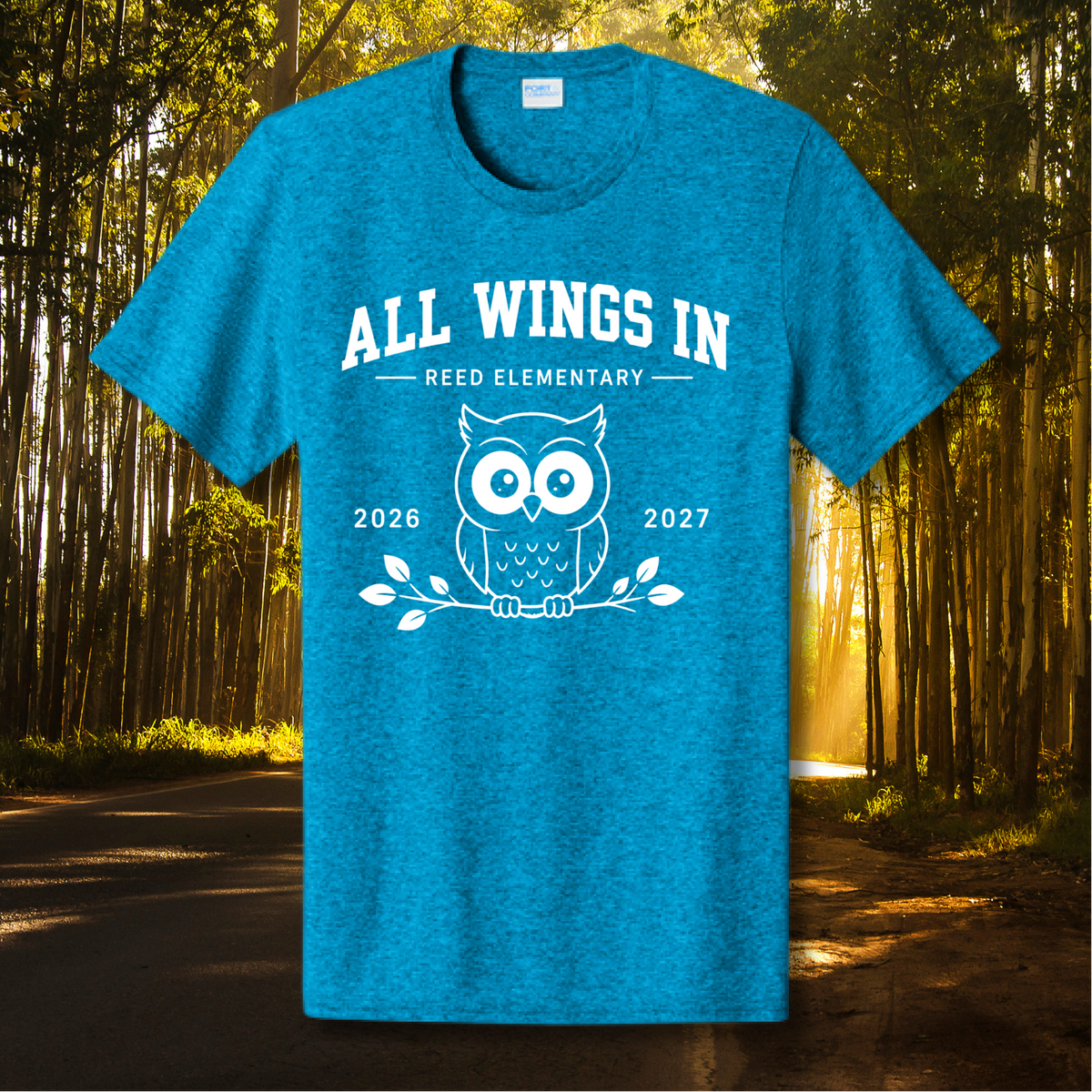 Reed Elementary '26 - Adult Sapphire Shirt