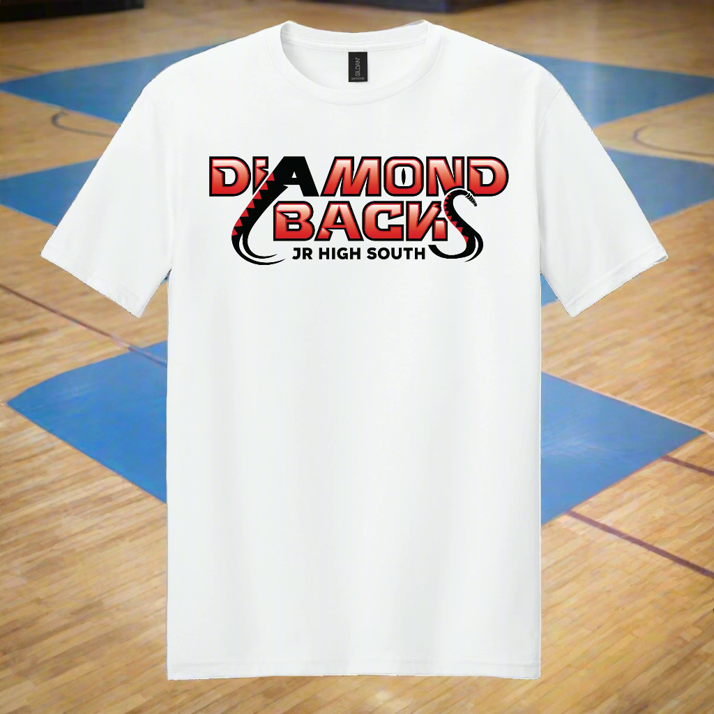Pearland JH Athletics - Diamondbacks Shirt - Bold Logo