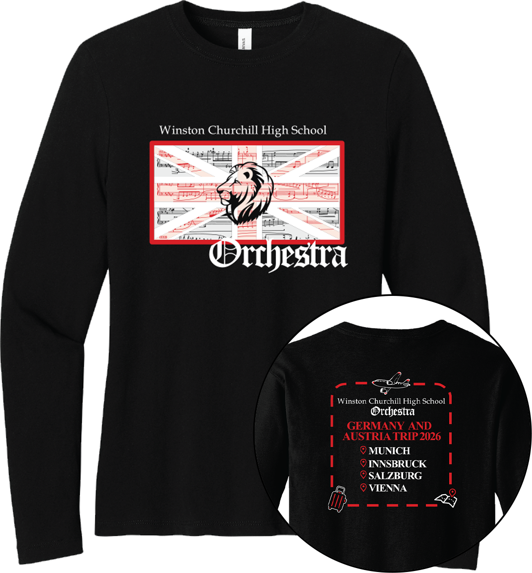 WCHS Orchestra '26 - Women's Long Sleeves