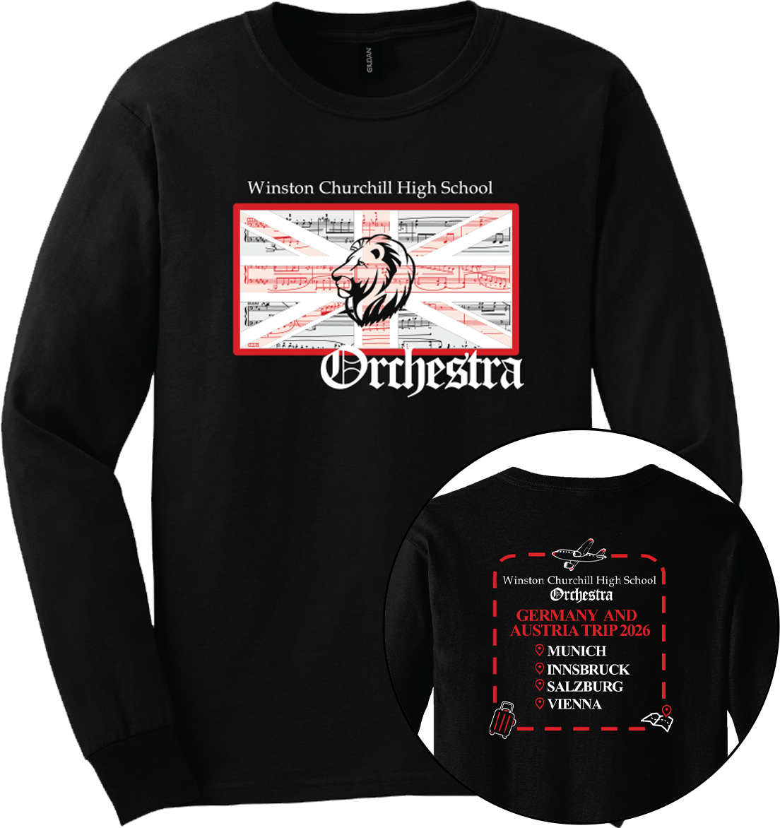 WCHS Orchestra '26 - Crewneck