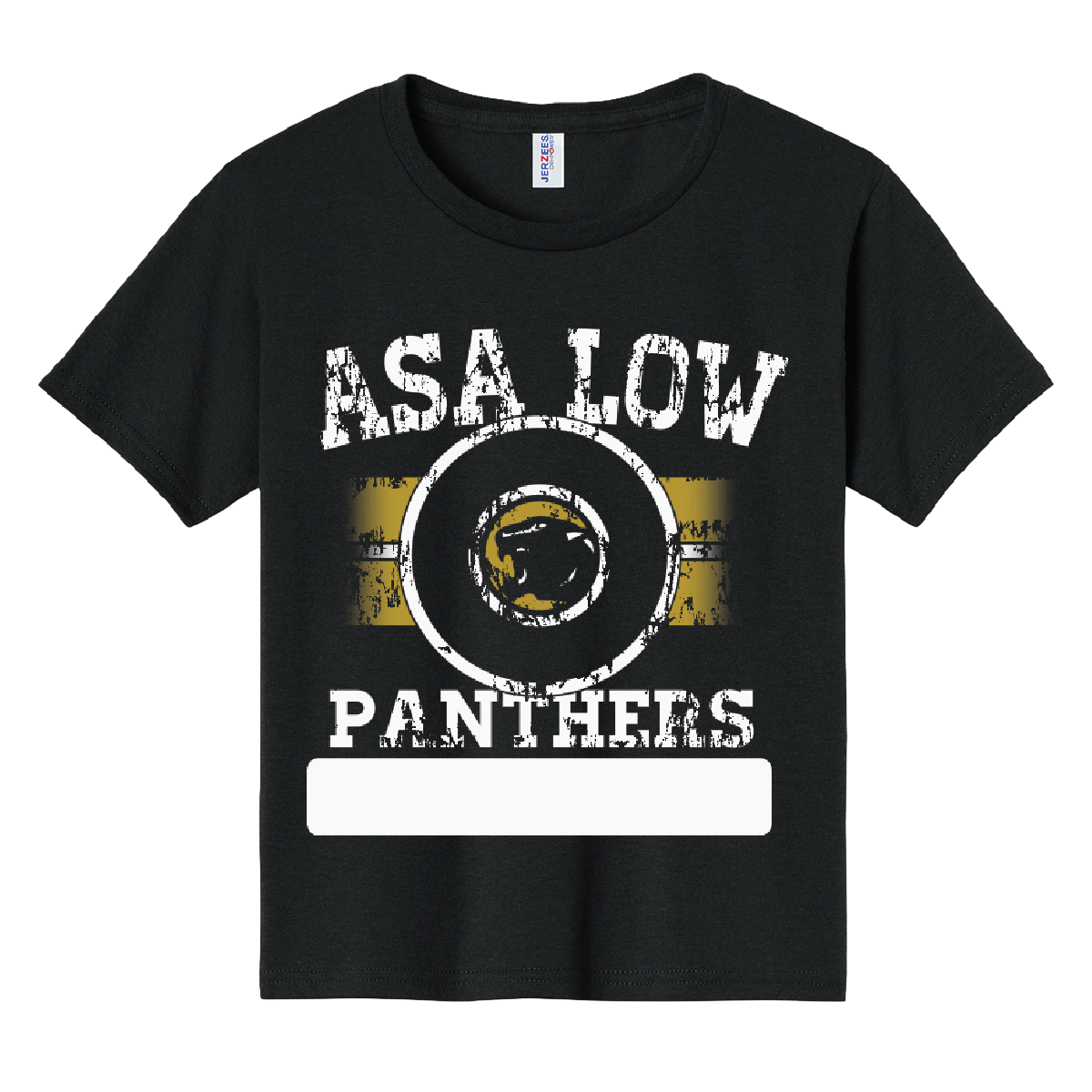 Asa E.Low '26 - Youth Black Shirt