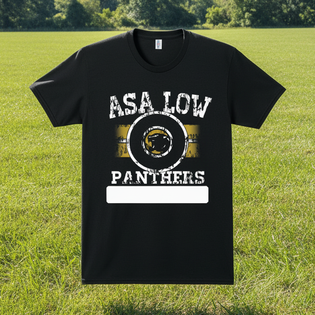 Asa E.Low '26 - Adult Black Shirt