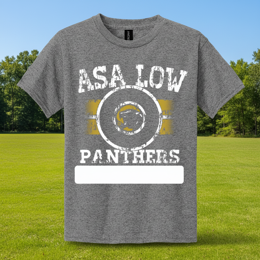 Asa E.Low '26 - Youth Graphite Shirt