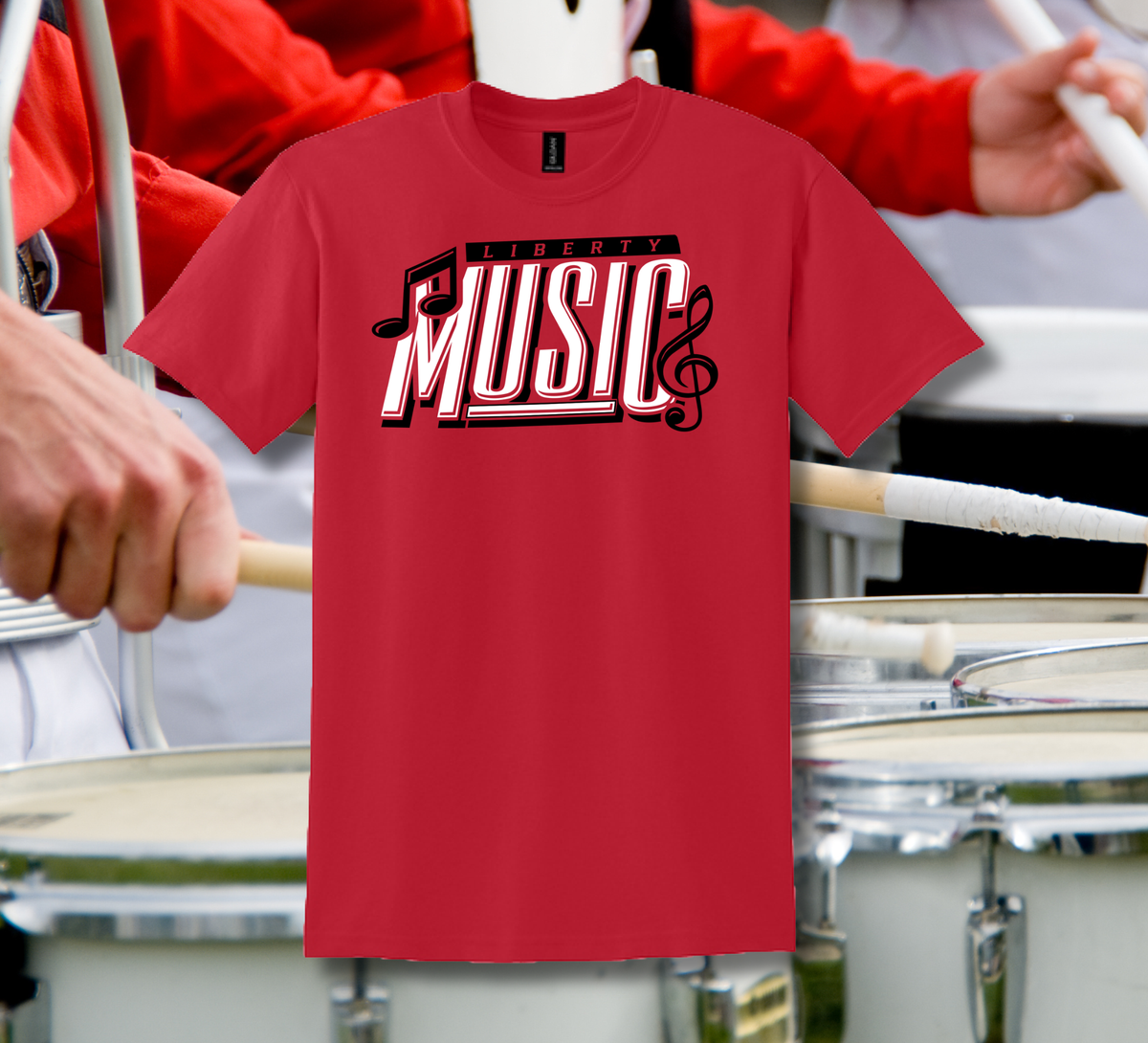 Liberty HS Band '26 - Liberty Music Tee
