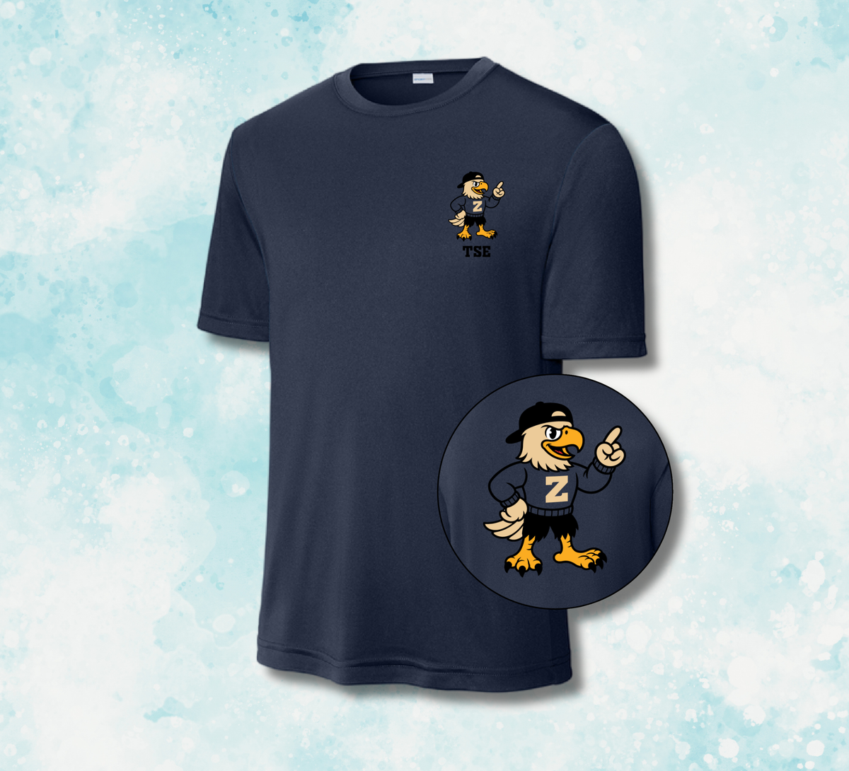 Trailside Spiritwear '26 - Eagle Pocket Dri-Fit Tee