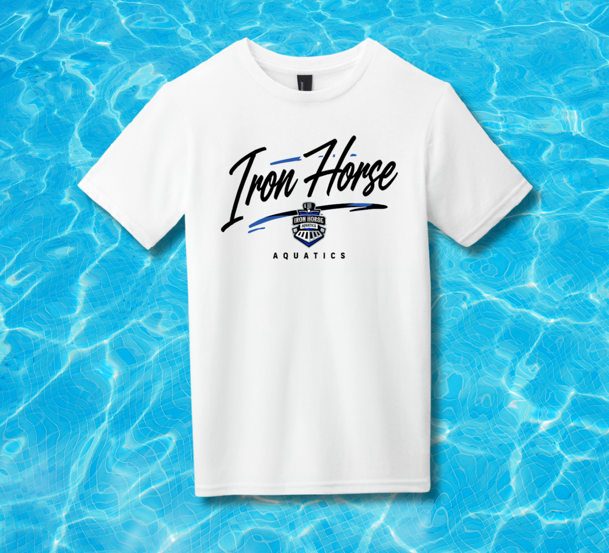 Iron Horse Aquatics '26 - Youth Script Tee