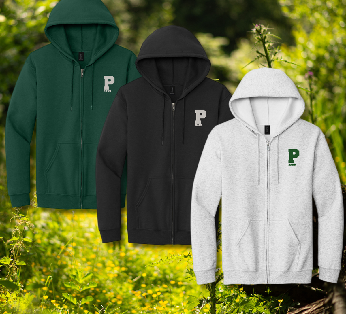 Ponderosa HS Band '26 - Full Zip Hoodie
