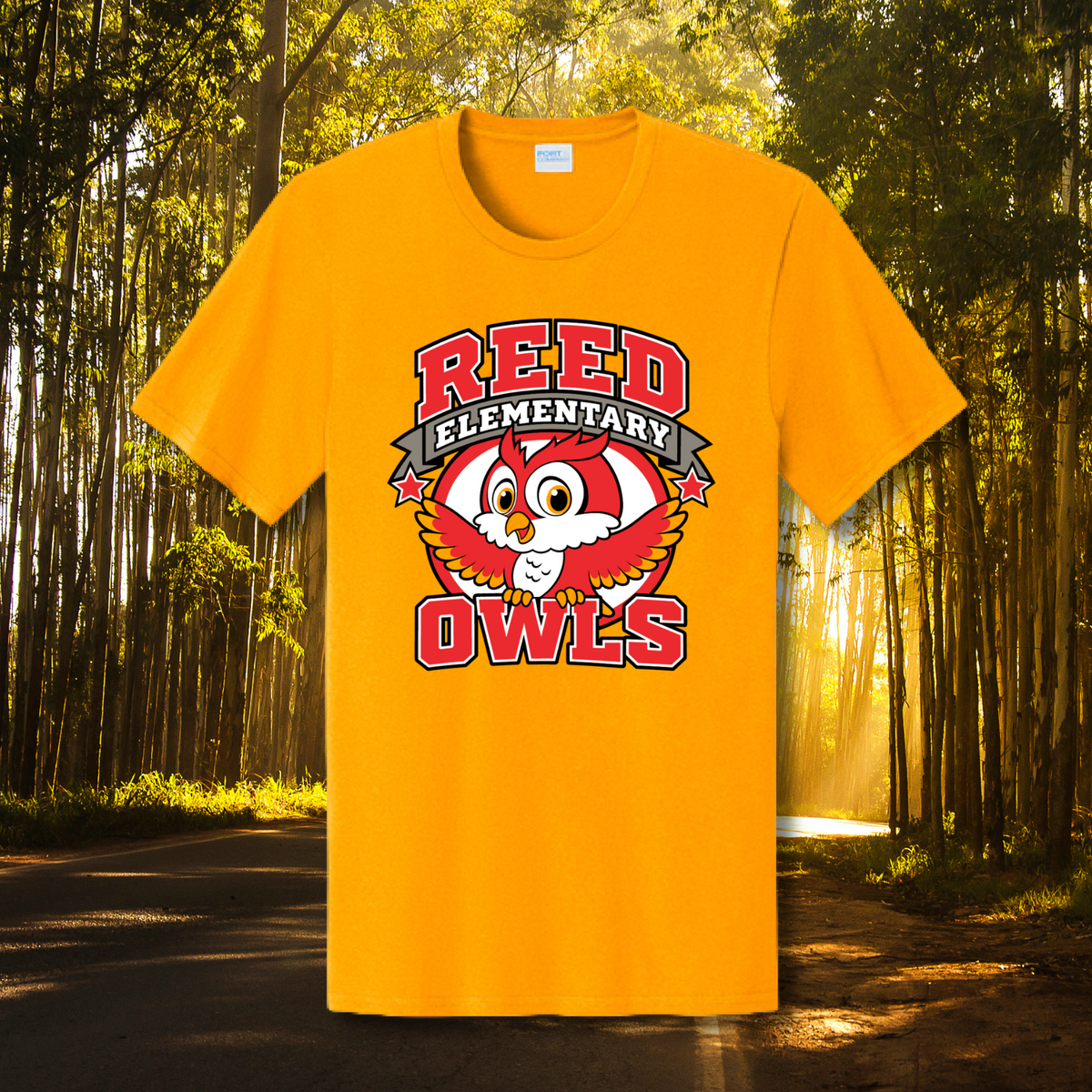 Reed Elementary '26 - Adult Gold Shirt
