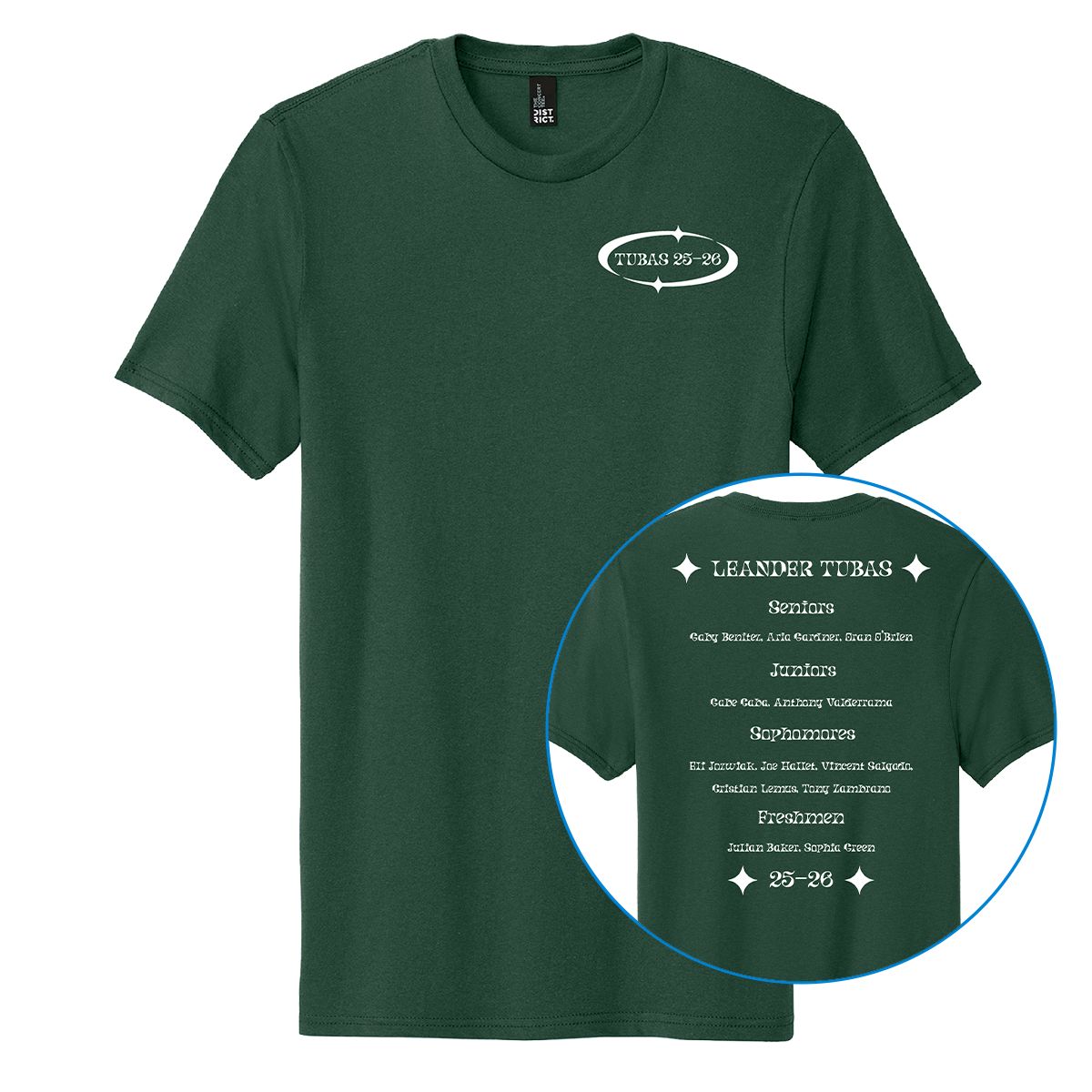 Leander-Tubas Section Shirt - ForGreen