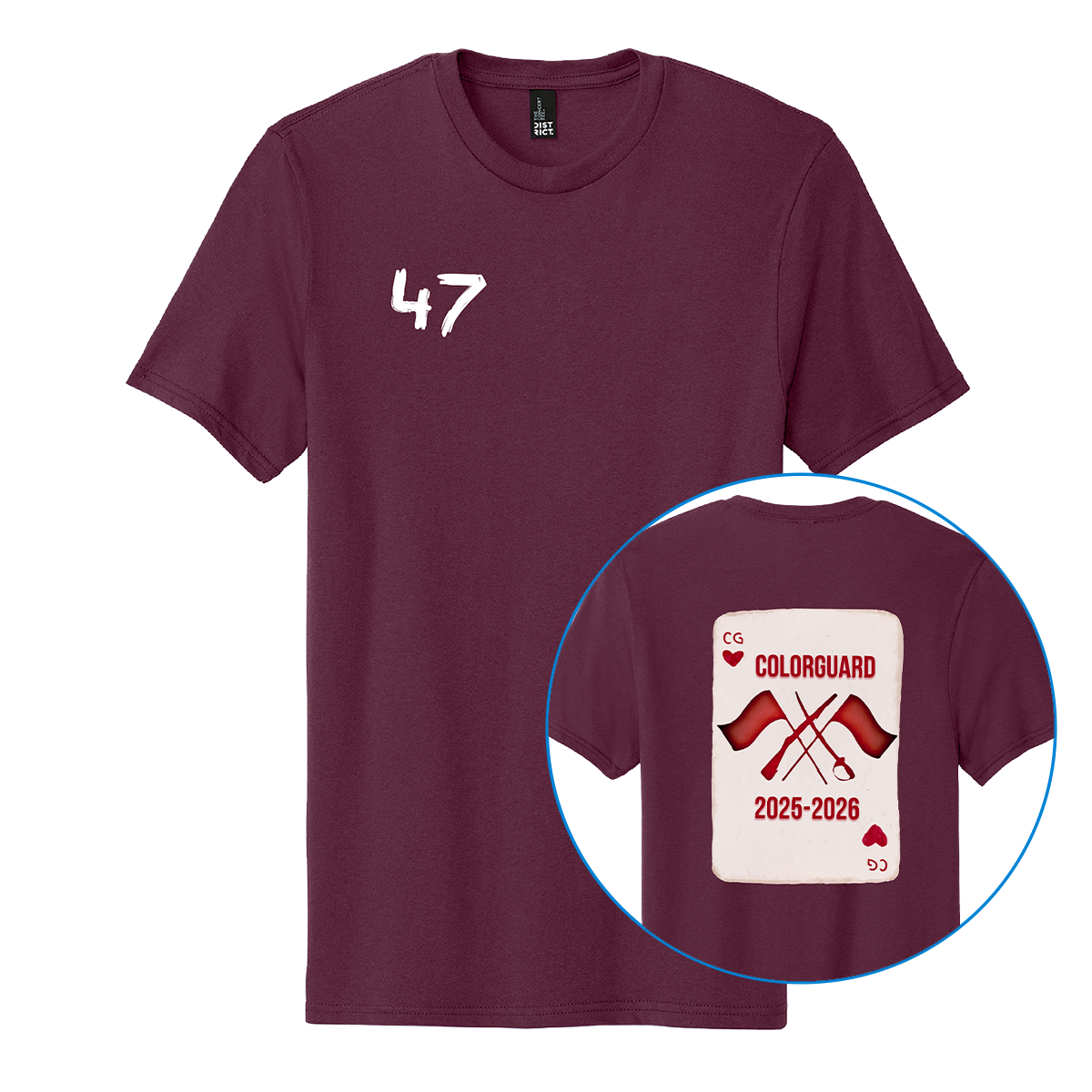 Leander-Guard Section Shirt - Maroon