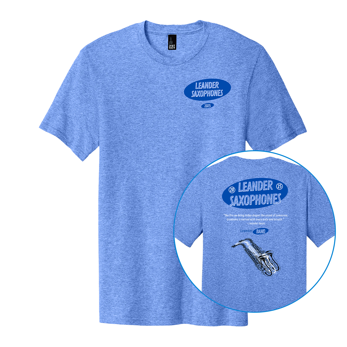 Leander-Saxophones Section Shirt-HR