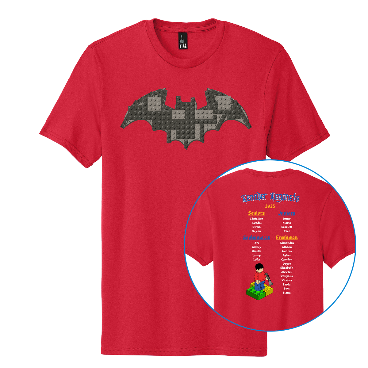 Leander - Clarinets Section Shirt - Red