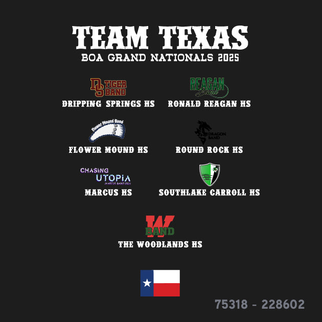 Team Texas '25 - T-shirt Version #1