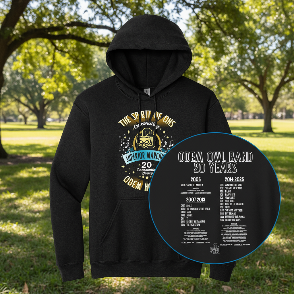 Odem HS Band Hoodie - Alumni