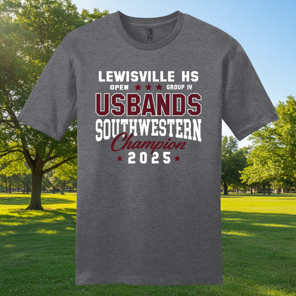 LHS Band 2025 - US Bands Tee