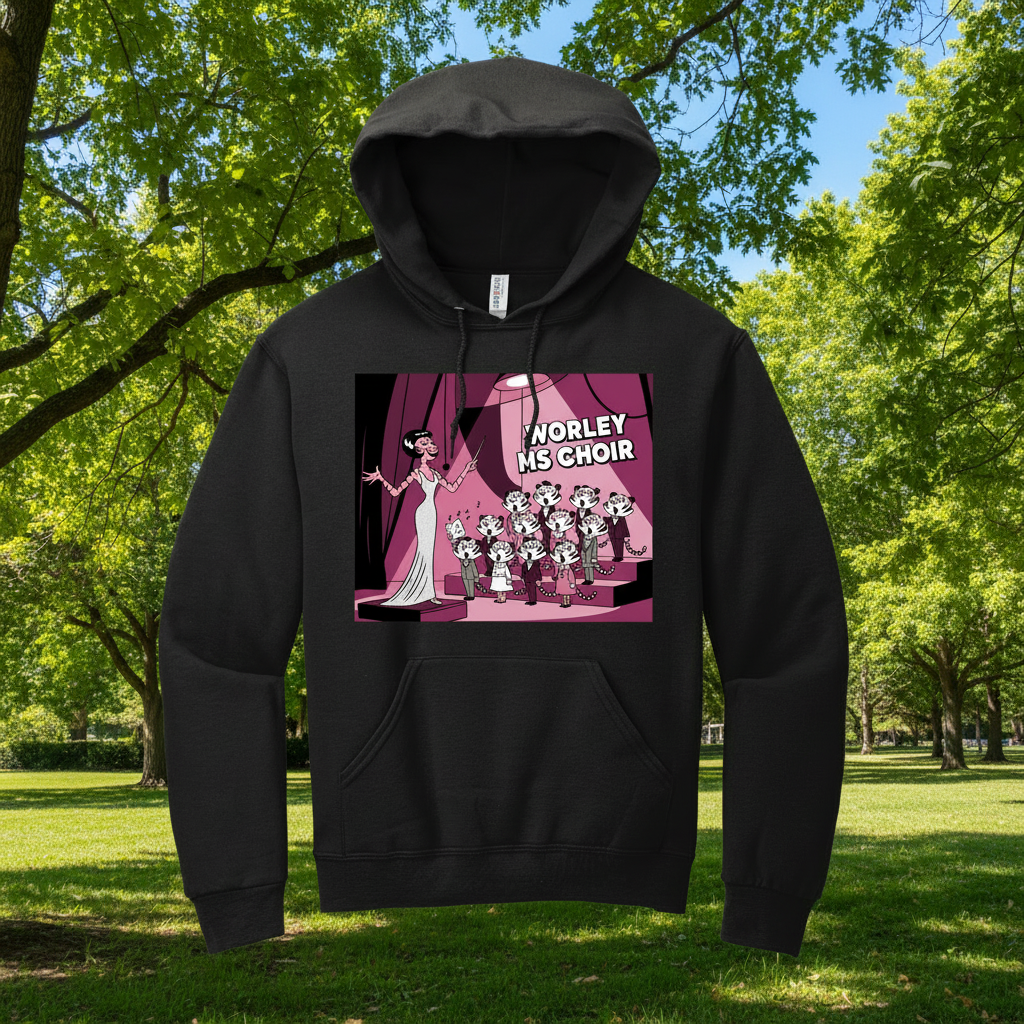 Worley MS Choir  Hoodie - Black