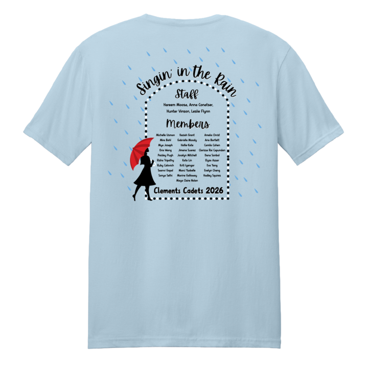 Clements HS Cadets Colorguard T-shirt