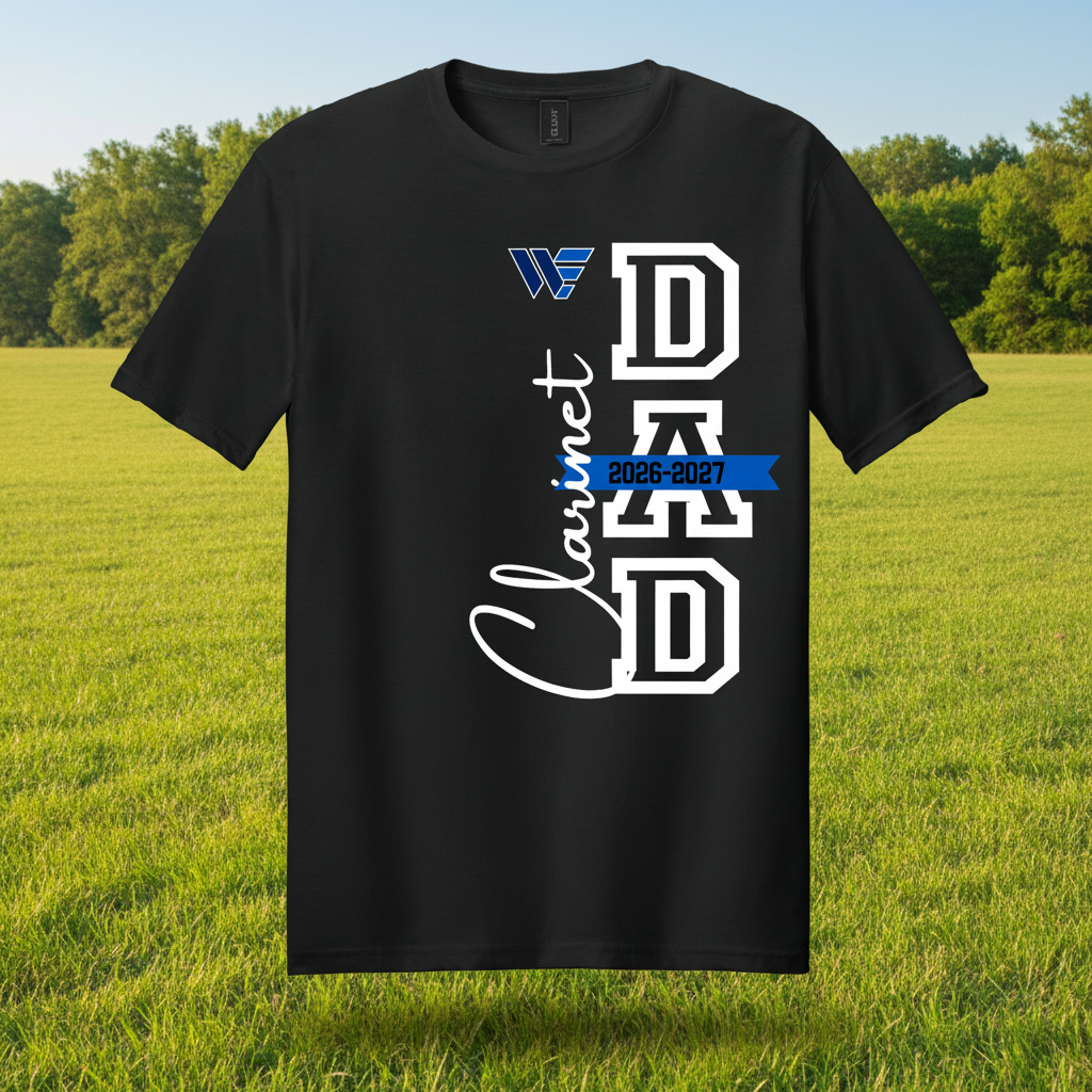 WEBB '26- Clarinet Dad Shirt