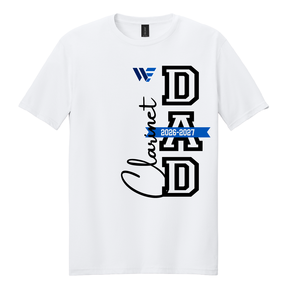 WEBB '26- Clarinet Dad Shirt