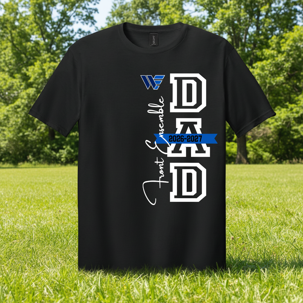 WEBB '26- Front Ensemble Dad Shirt