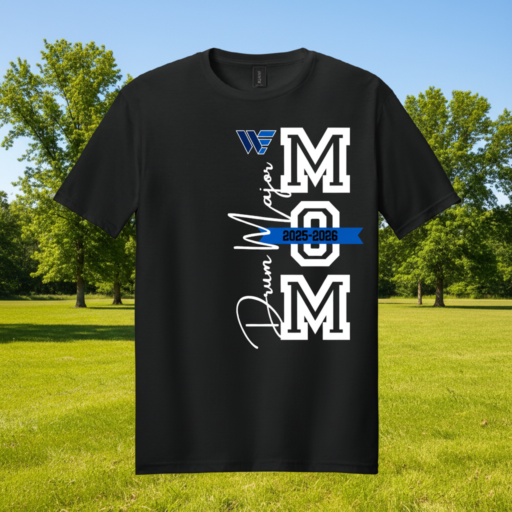 WEBB '26- Drum Major Mom Shirt