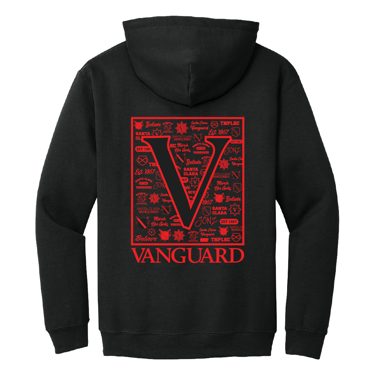 Santa Clara '26 - Black Hoodie