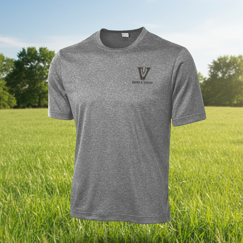Vandegrift '26 - Band and Vision Heather Tee