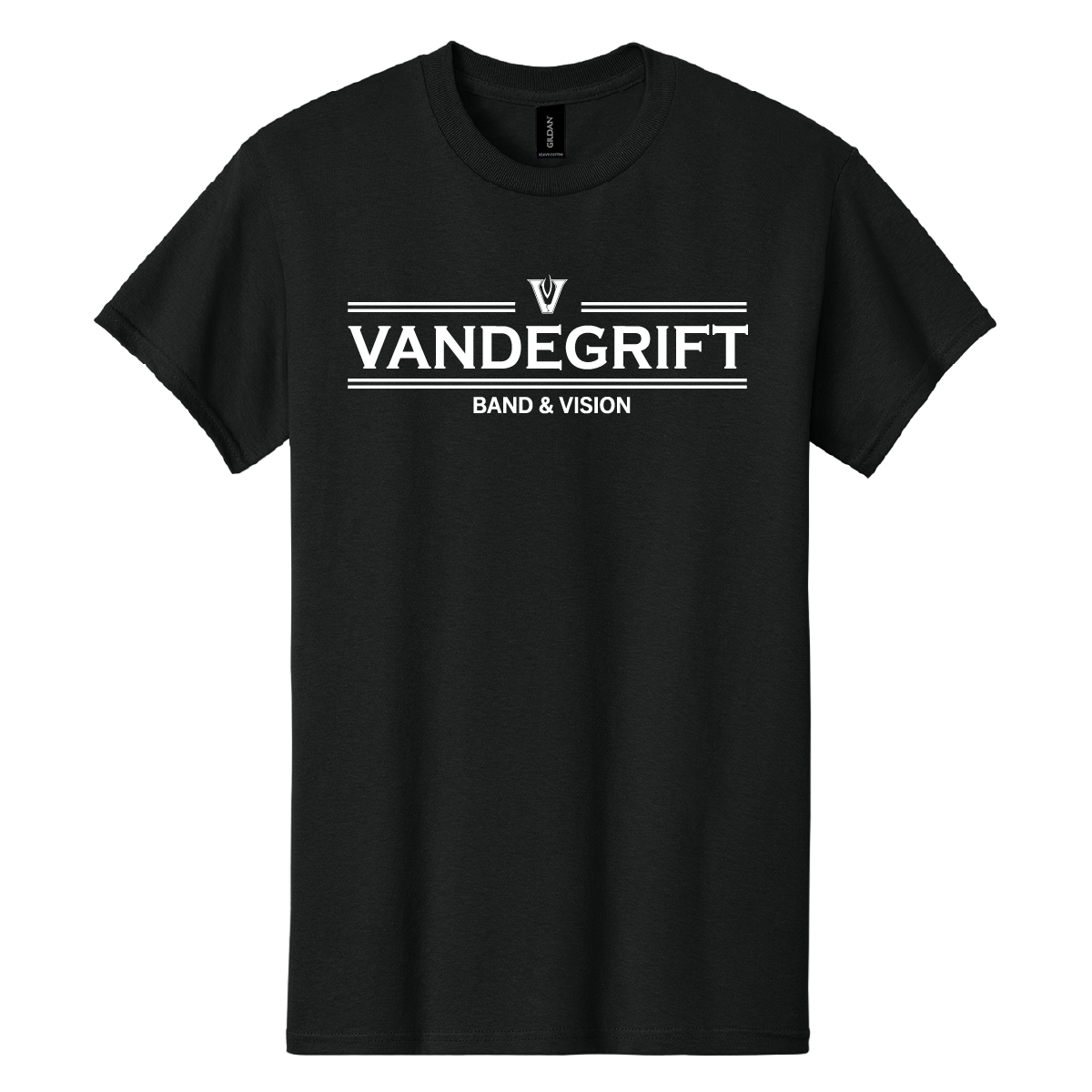 Vandegrift '26 - Black Cotton Tee