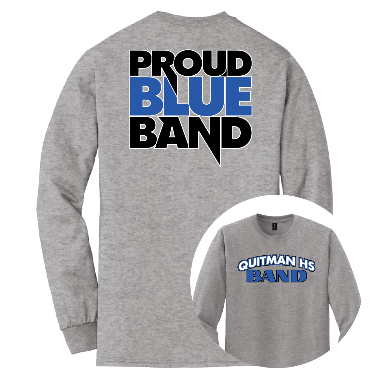Quitman HS Band '26 - Band Shirt LS