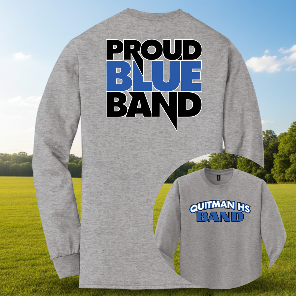 Quitman HS Band '26 - Band Shirt LS