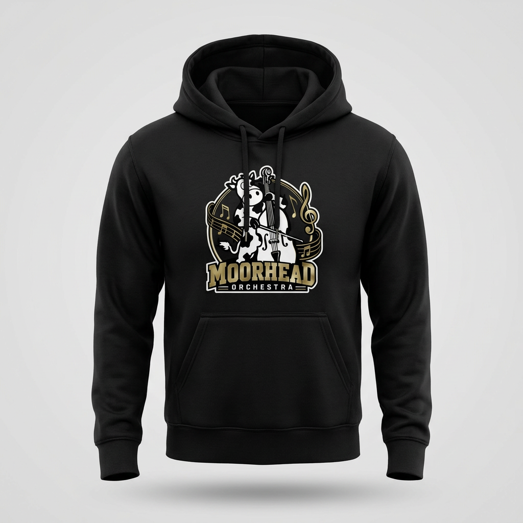 Moorhead JH Orchestra '26 - Black Hoodie