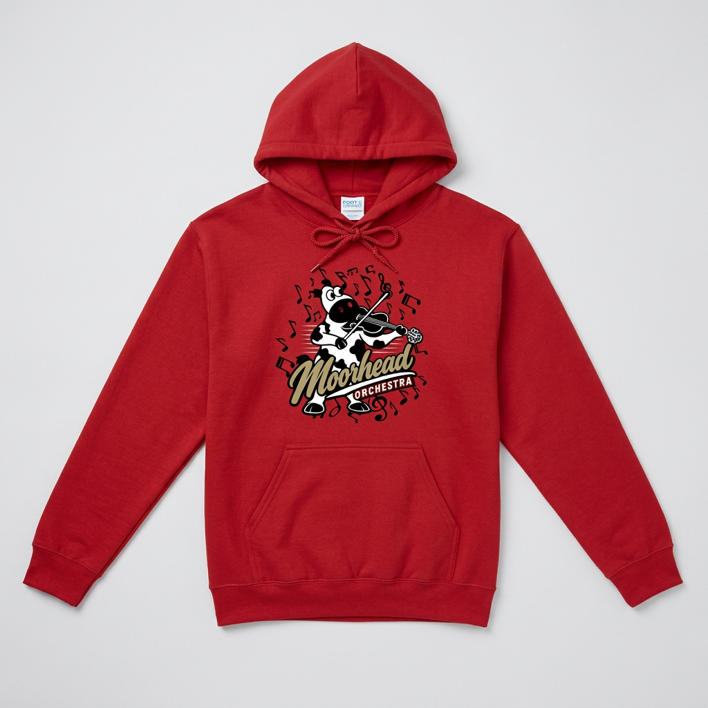 Moorhead JH Orchestra '26 - Red Hoodie