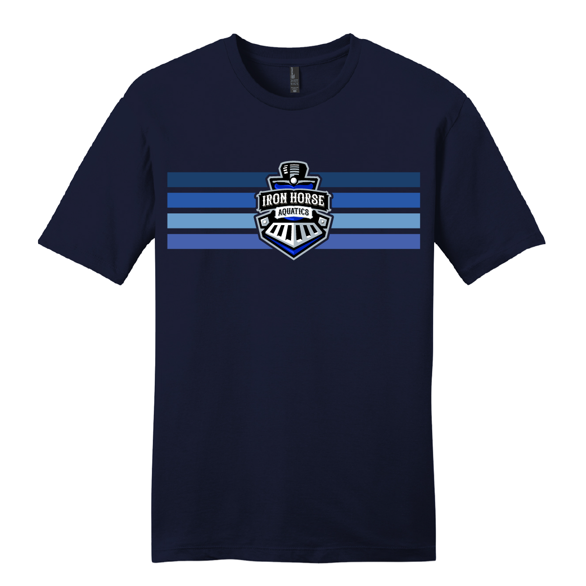 Iron Horse Aquatics '26 - Stripe Logo Tee
