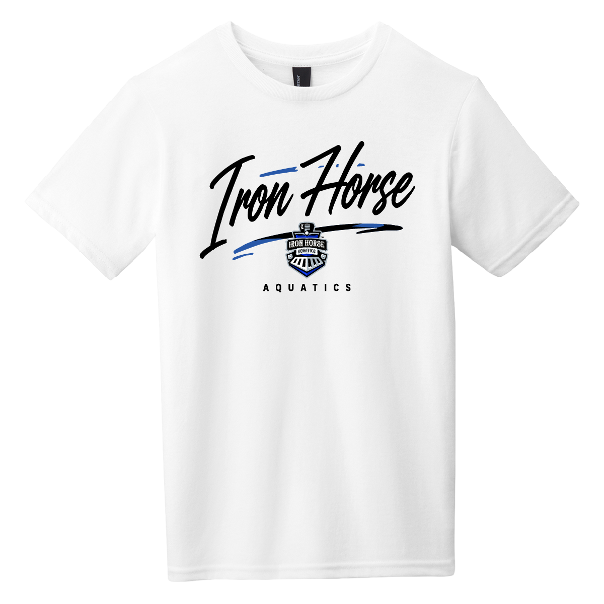 Iron Horse Aquatics '26 - Youth Script Tee