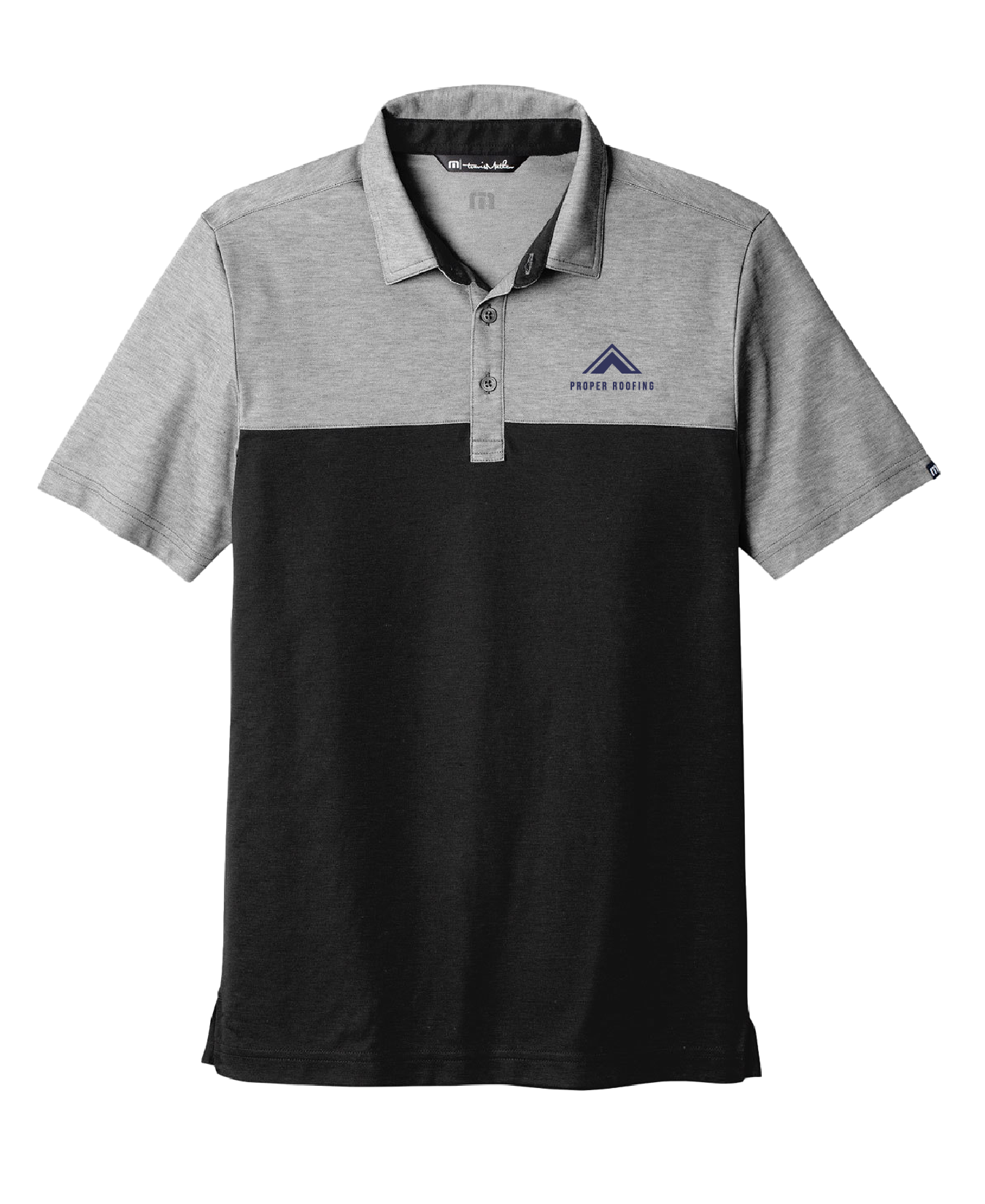 Proper Roofing - Travis Matthew Men's Blocked Polo