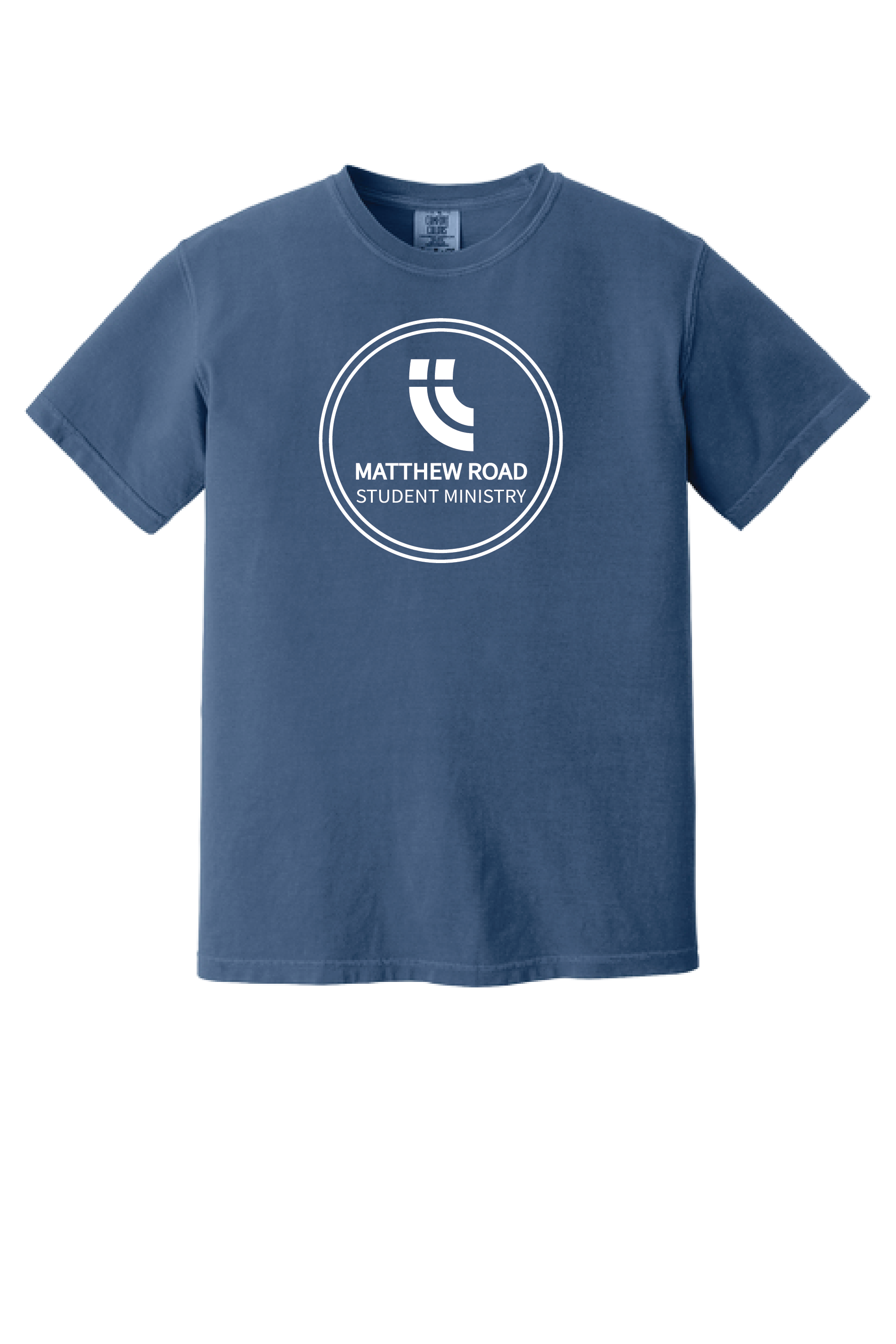 Circle White Logo Tee