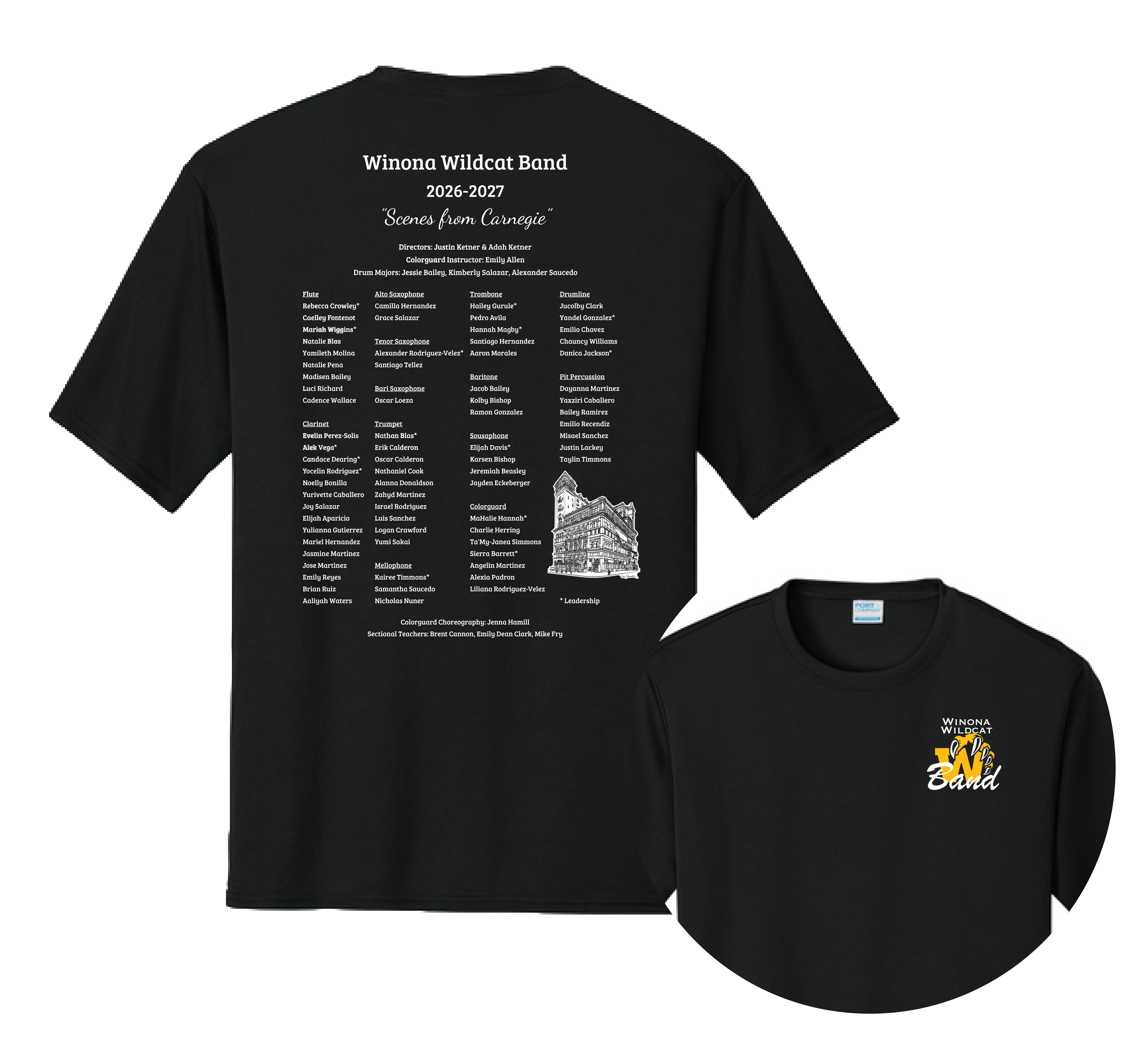 Winona HS Band '26 - Performance Tee