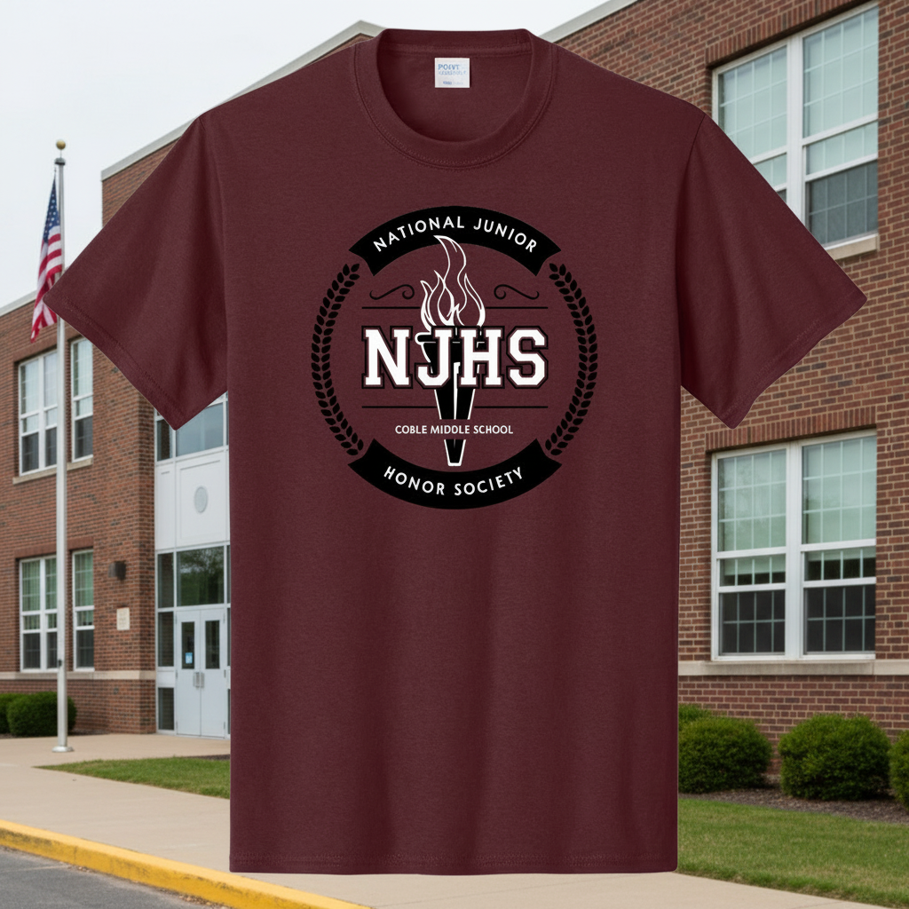 James Coble Middle School NJHS T - Shirt