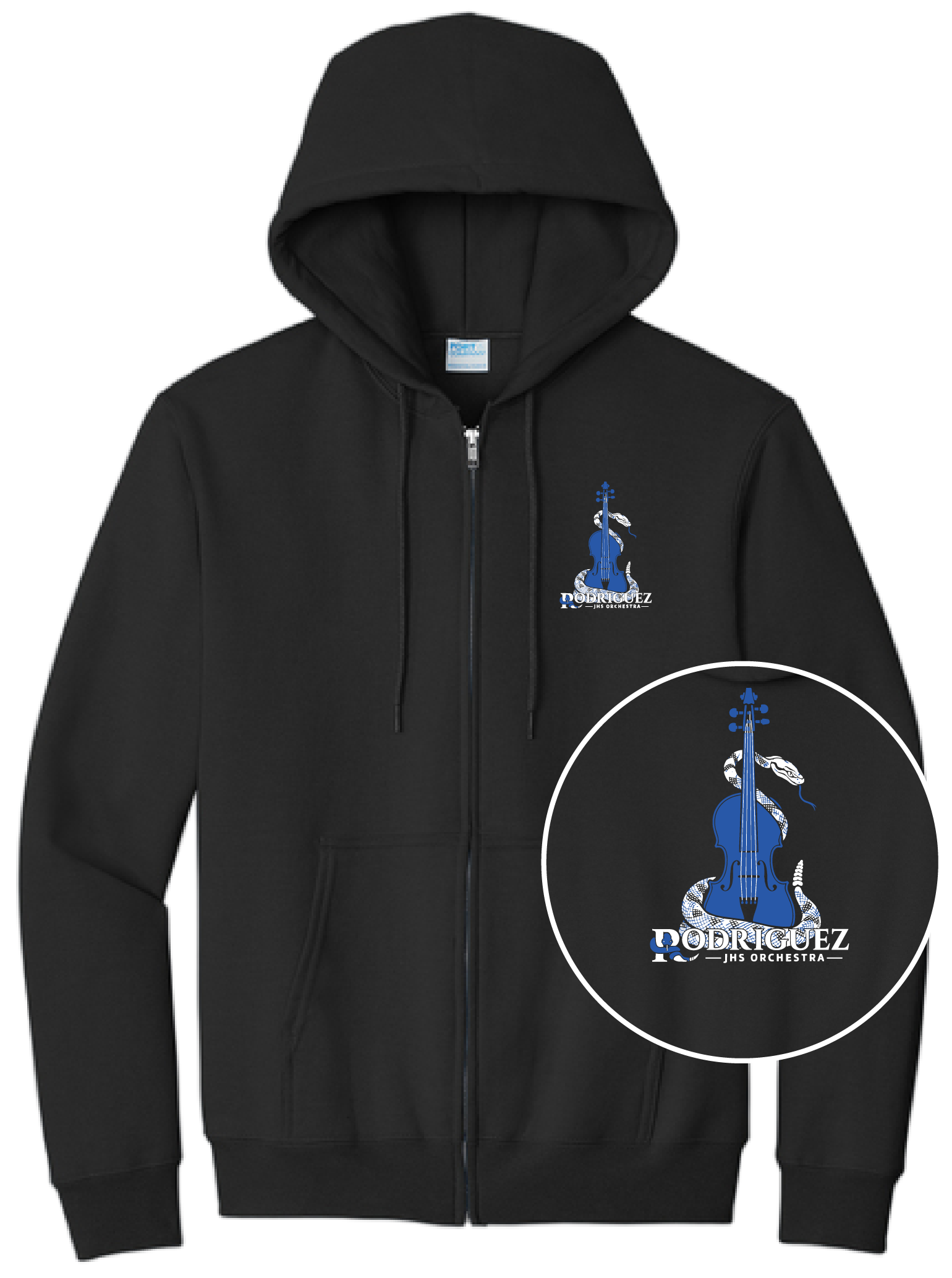 JR '26 Orchestra - Full-Zip Hoodie