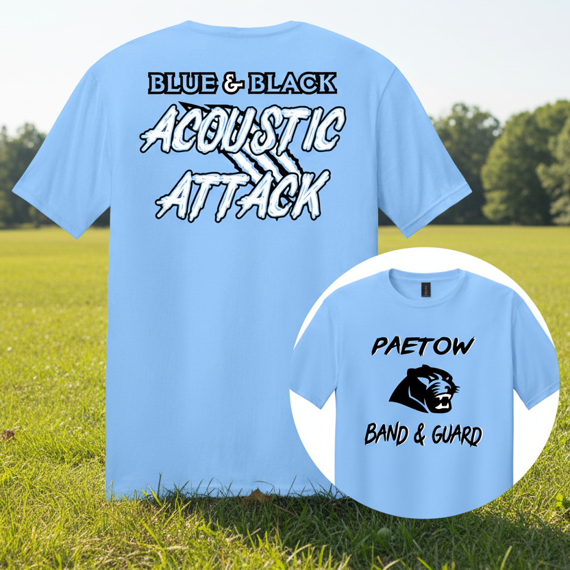 Paetow HS Band '26 - Cotton Short Sleeve Tee #2