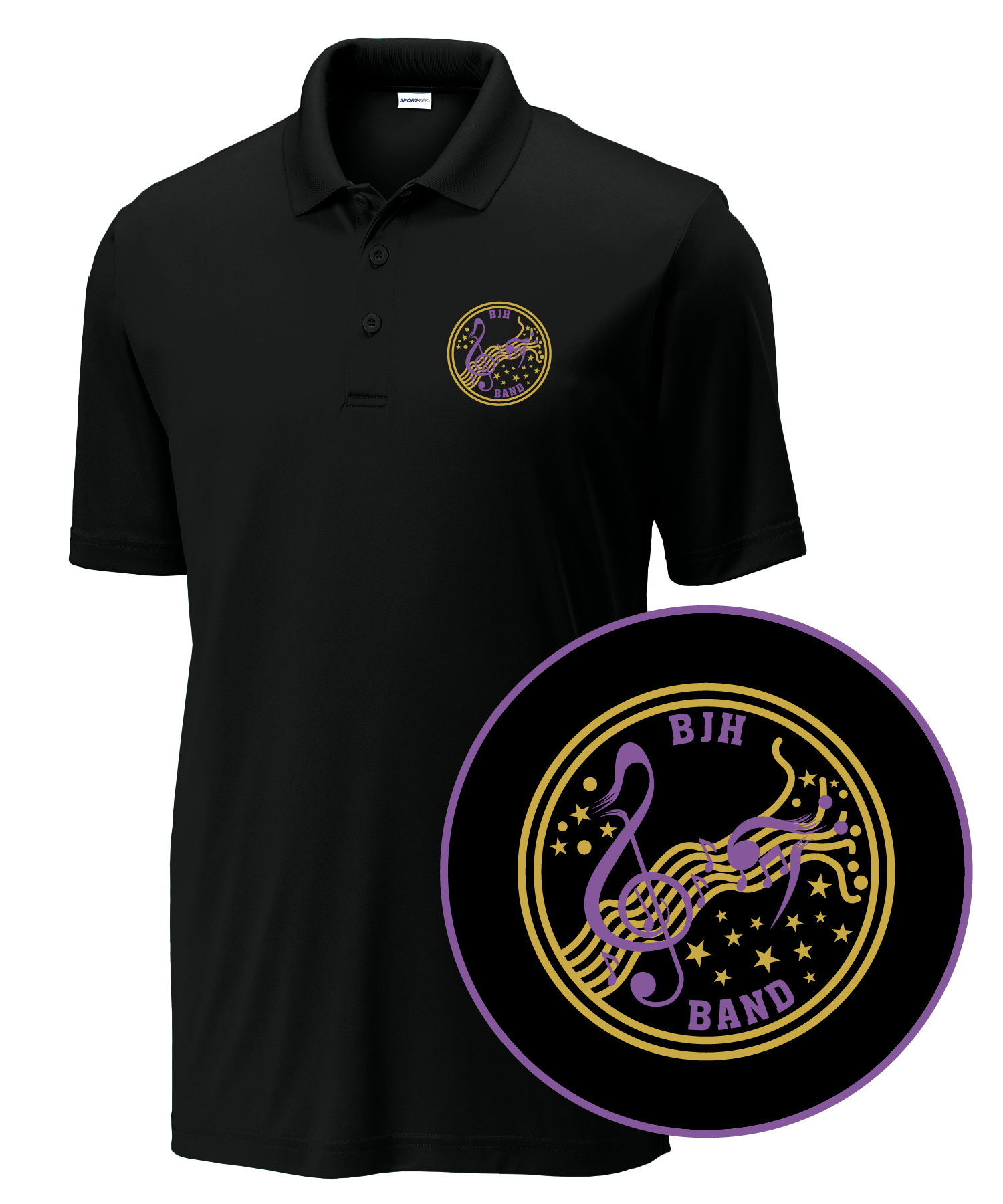 Buffalo Junior High School Band 2025 -Polo (ADULT)